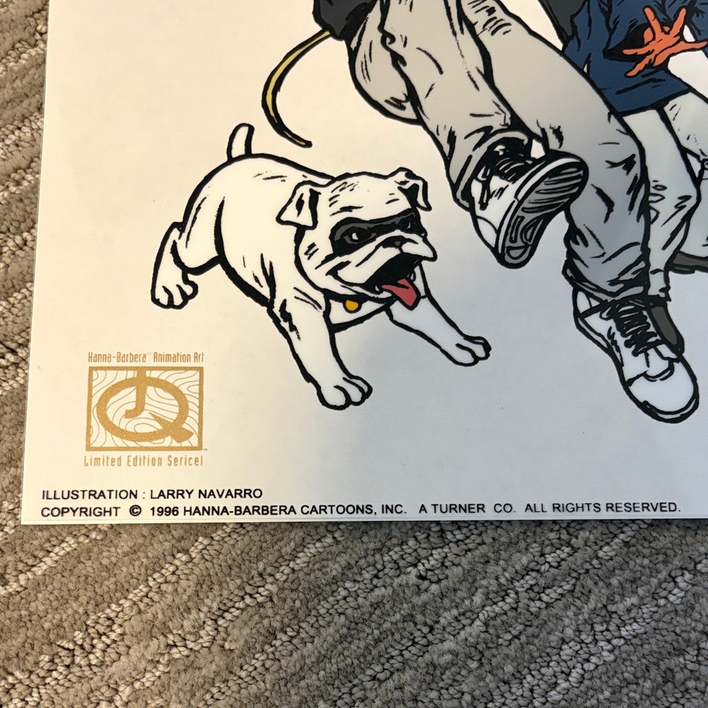 Hanna-Barbera Johnny Quest Artist Cel - Picture 2 of 2
